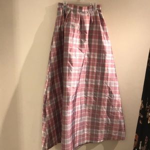 💕SHABBY APPLE💕 Pink Plaid Skirt